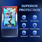 Card Sleeves 600 Count Clear Soft Penny Sleeves for Baseball Football Trading Game Cards