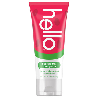 Hello Fresh Watermelon Natural Flavor Toothpaste For Kids Of All Ages 119g