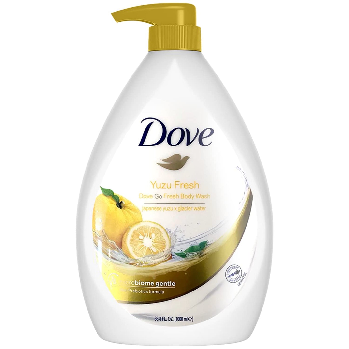 Dove Go Fresh Yuzu Fresh Japanese Yuzu & Glacier Water Body Wash 1000ml,8886467020353,