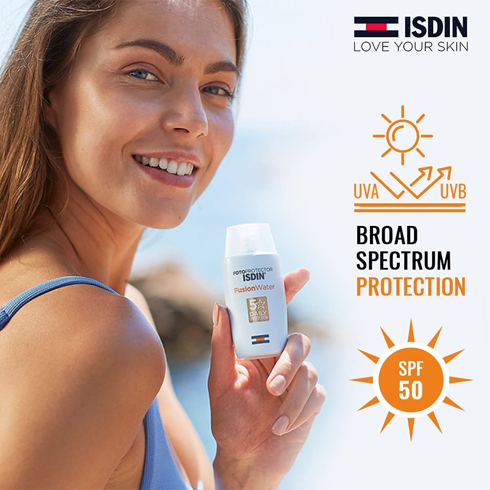 ISDIN Fotoprotector Fusion Water SPF 50 Sunscreen 50ml