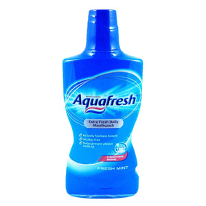 Aquafresh Fresh Mint Extra Fresh Daily Mouthwash 500ml