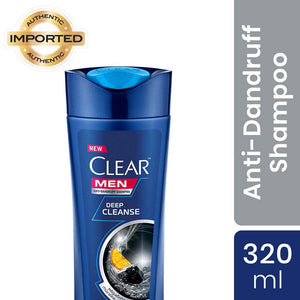 Clear Men Deep Cleanse Anti-Dandruff Shampoo 320ml,8851932391825