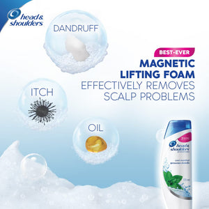 Head & Shoulders Cool Menthol Anti-Dandruff Shampoo,4902430807166,