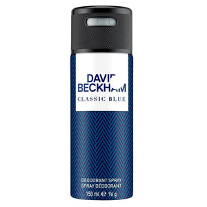 David Beckham Classic Blue Deodorant Spray For Him 150ml,3607349937942