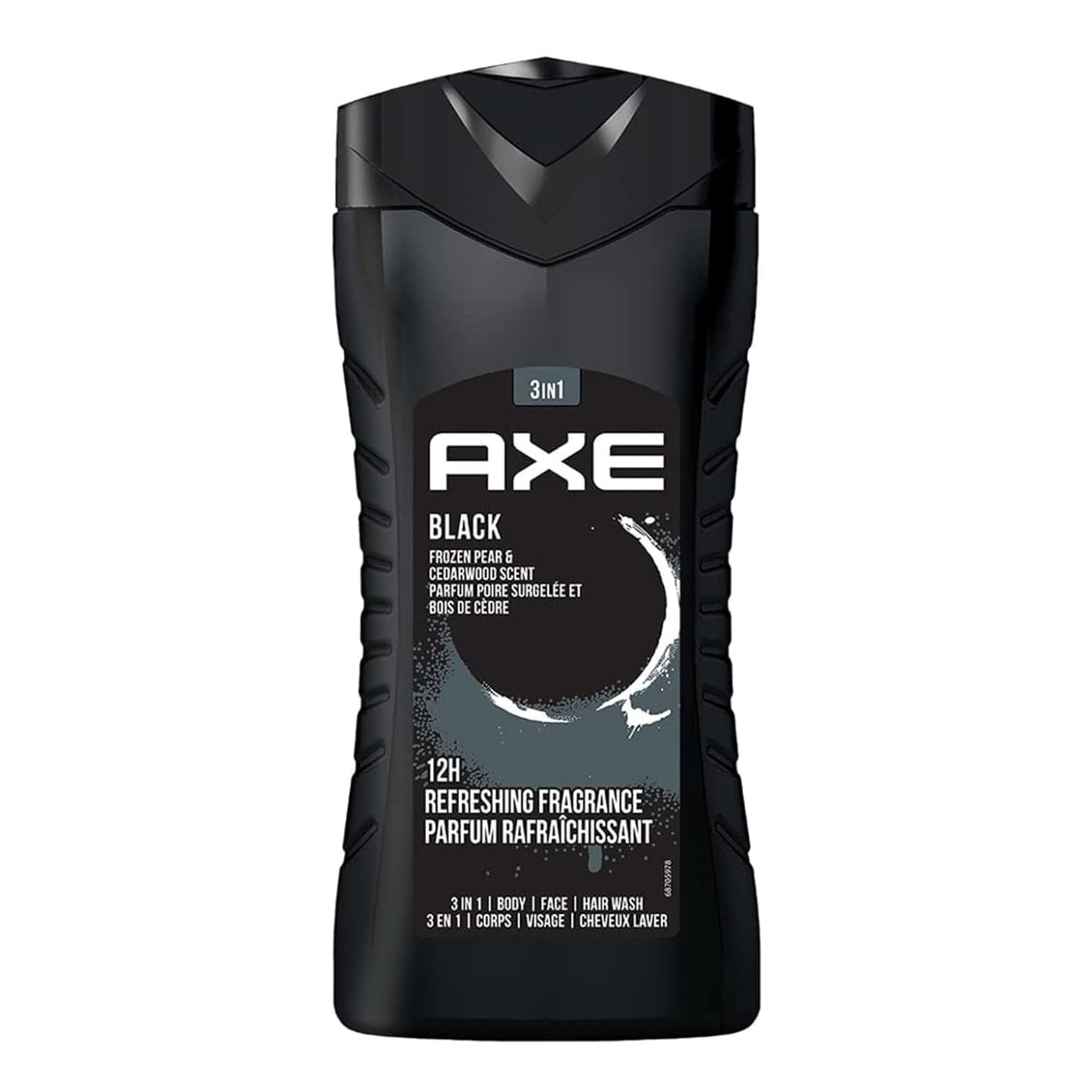 AXE Black Frozen Pear & Cedarwood 3-In-1 Body, Face & Hair Wash 250ml,8901030866746