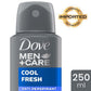 Dove Men +Care Cool Fresh Antiperspirant Spray 250ml