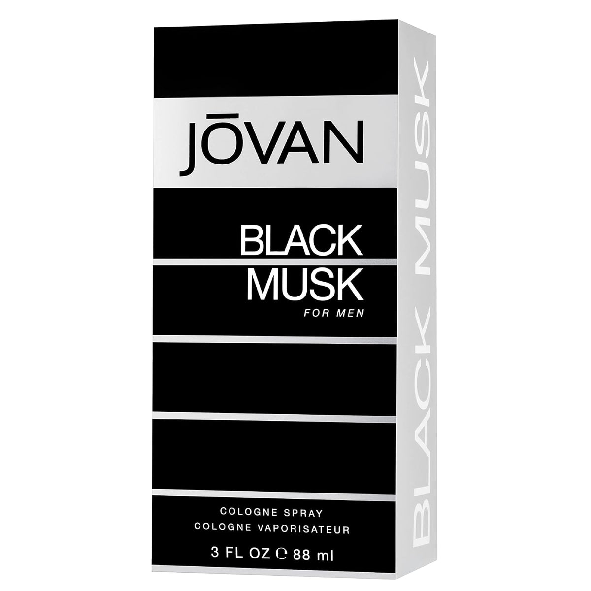 Jovan Black Musk Cologne Spray For Men 88ml,3607341046734,