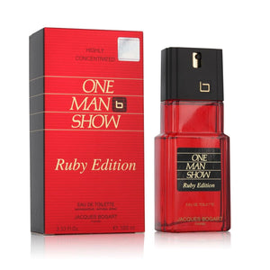 Jacques Bogart One Man Show Ruby Edition Eau De Toilette For Him 100ml