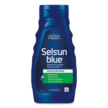 Selsun Blue Maximum Strength Moisturizing Anti-Dandruff Shampoo 325ml