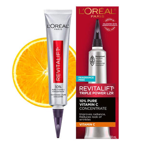 L'Oreal Paris Revitalift Triple Power LZR Vitamin C Serum 30ml,071249377505,
