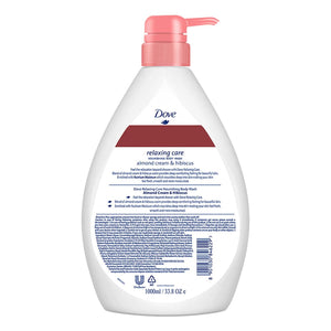 Dove Relaxing Care Almond Cream & Hibiscus Nourishing Body Wash 1000ml