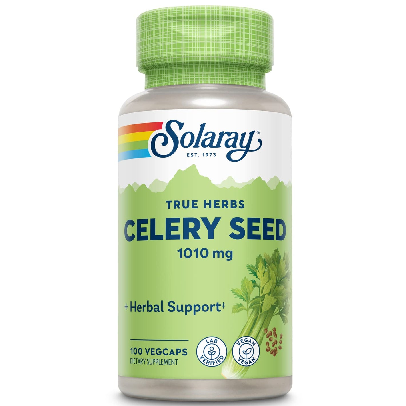 Solaray Celery Seed 1010mg 100 Veg Capsules