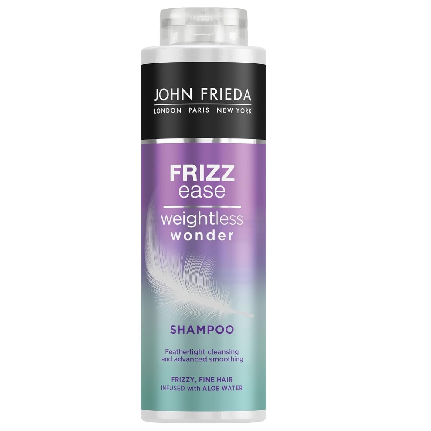John Frieda Frizz Ease Weightless Wonder Aloe Water Shampoo 500ml,5037156269468,