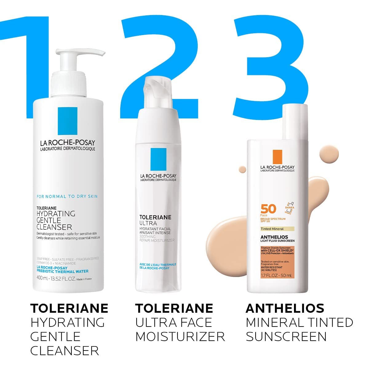 La Roche-Posay Anthelios SPF 50 Tinted Mineral Light Fluid Sunscreen 50ml