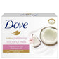 Dove Beauty Bar Purely Pampering Coconut Milk & Jasmine Petals Soap 100g,8712561306409,