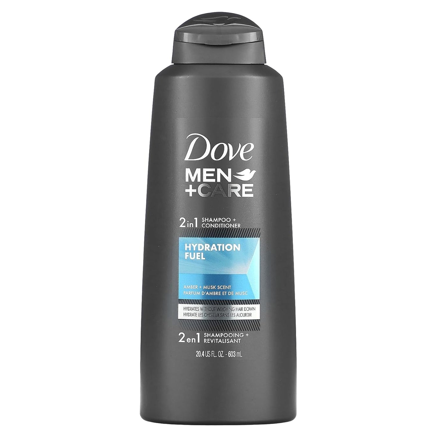 Dove Men +Care Hydration Fuel 2-In-1 Shampoo + Conditioner 603ml,079400469250,