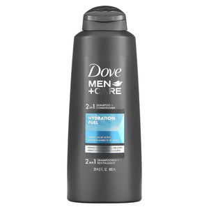 Dove Men +Care Hydration Fuel 2-In-1 Shampoo + Conditioner 603ml,079400469250,