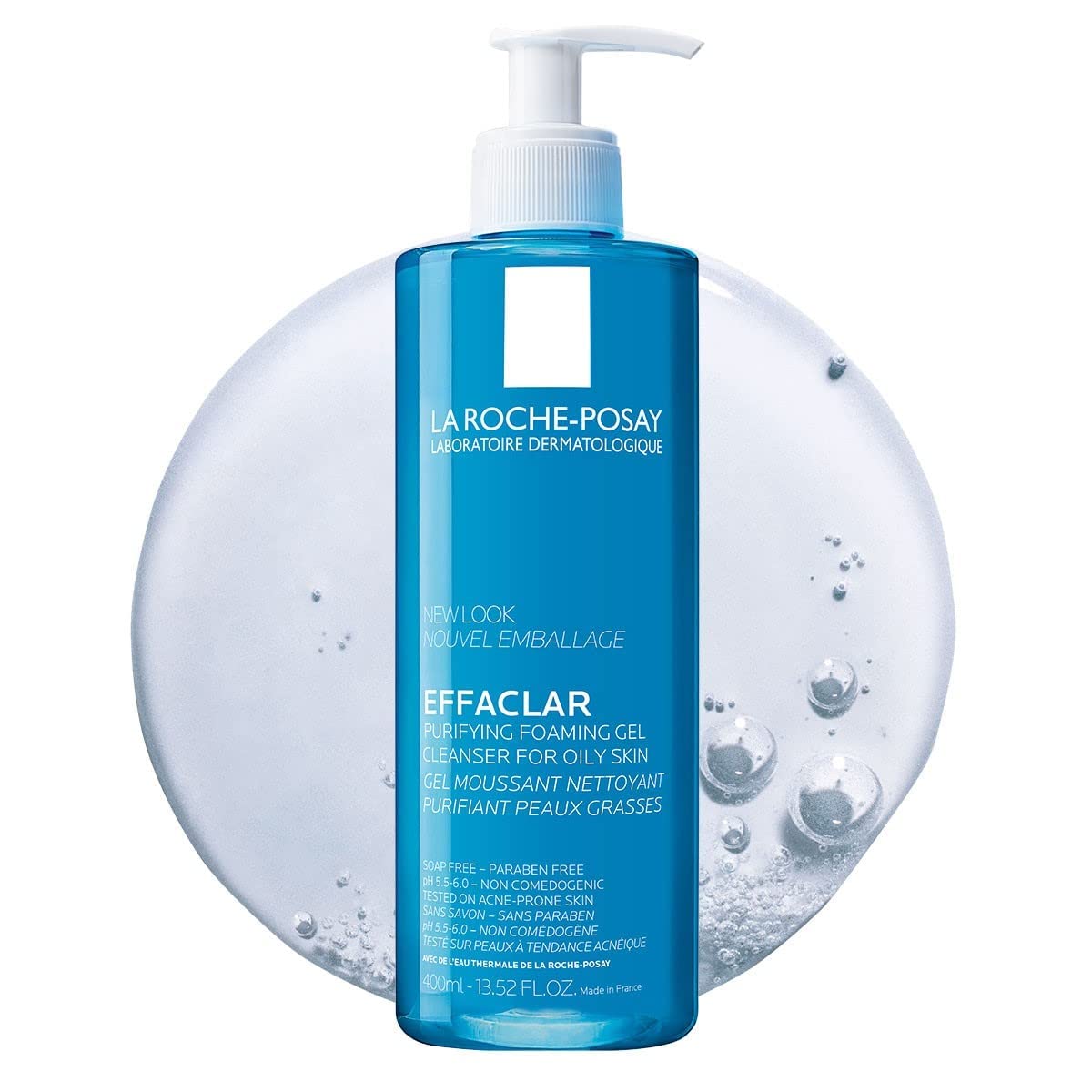 La Roche-Posay Effaclar Purifying Foaming Gel Cleanser For Oily Skin,3337872411991