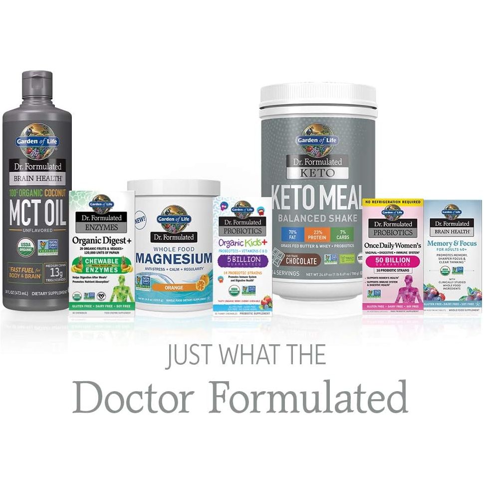 Garden Of Life Dr. Formulated Brain Health Attention & Focus For Kids Watermelon Berry 60 Chewables,658010120715,