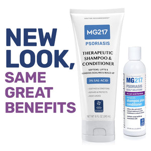 MG217 Psoriasis 3% Salicylic Acid Therapeutic Shampoo & Conditioner 240ml