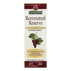 Nature's Answer Resveratrol Reserve 125mg 150ml