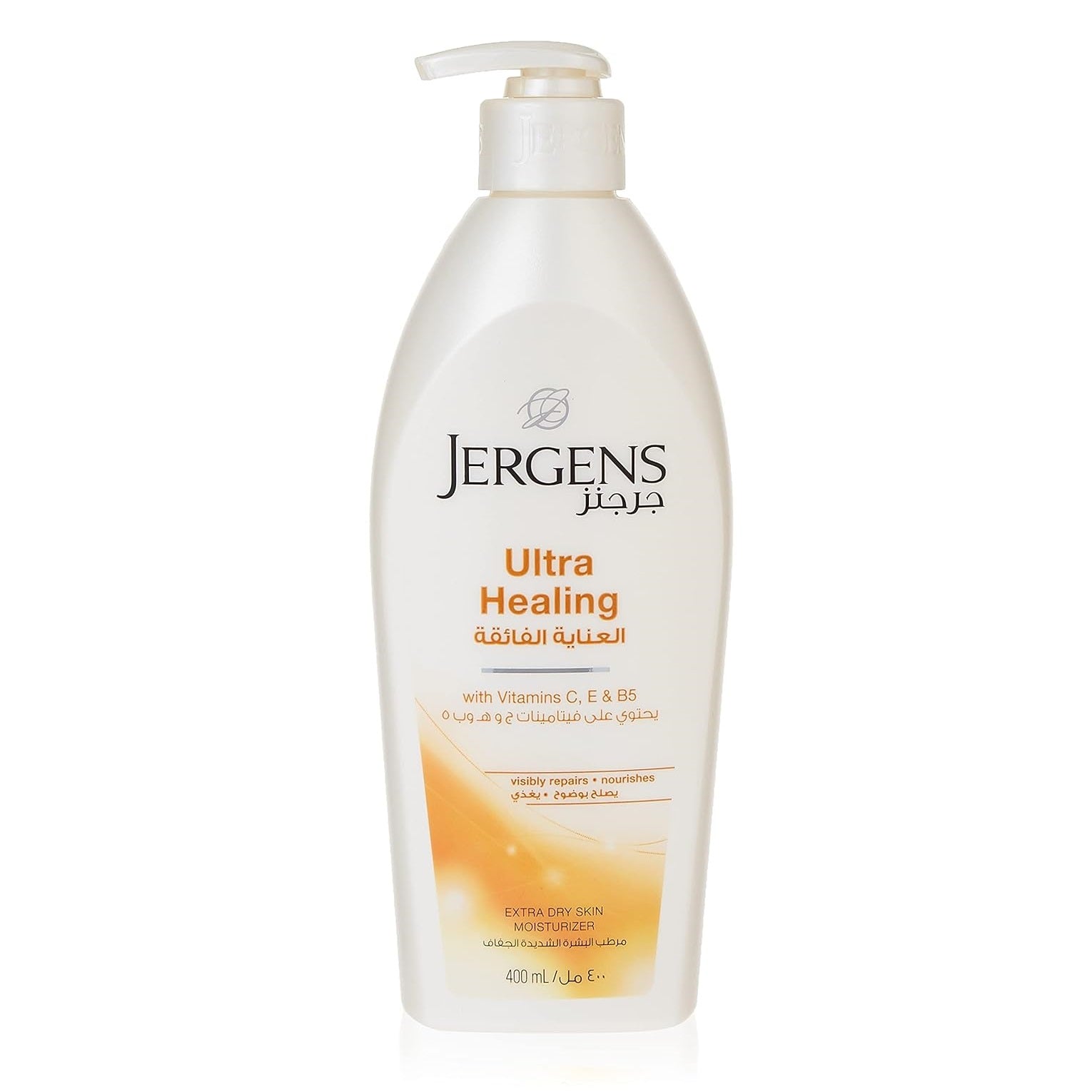 Jergens Ultra Healing Vitamin C, E & B5 Extra Dry Skin Moisturizer 400ml