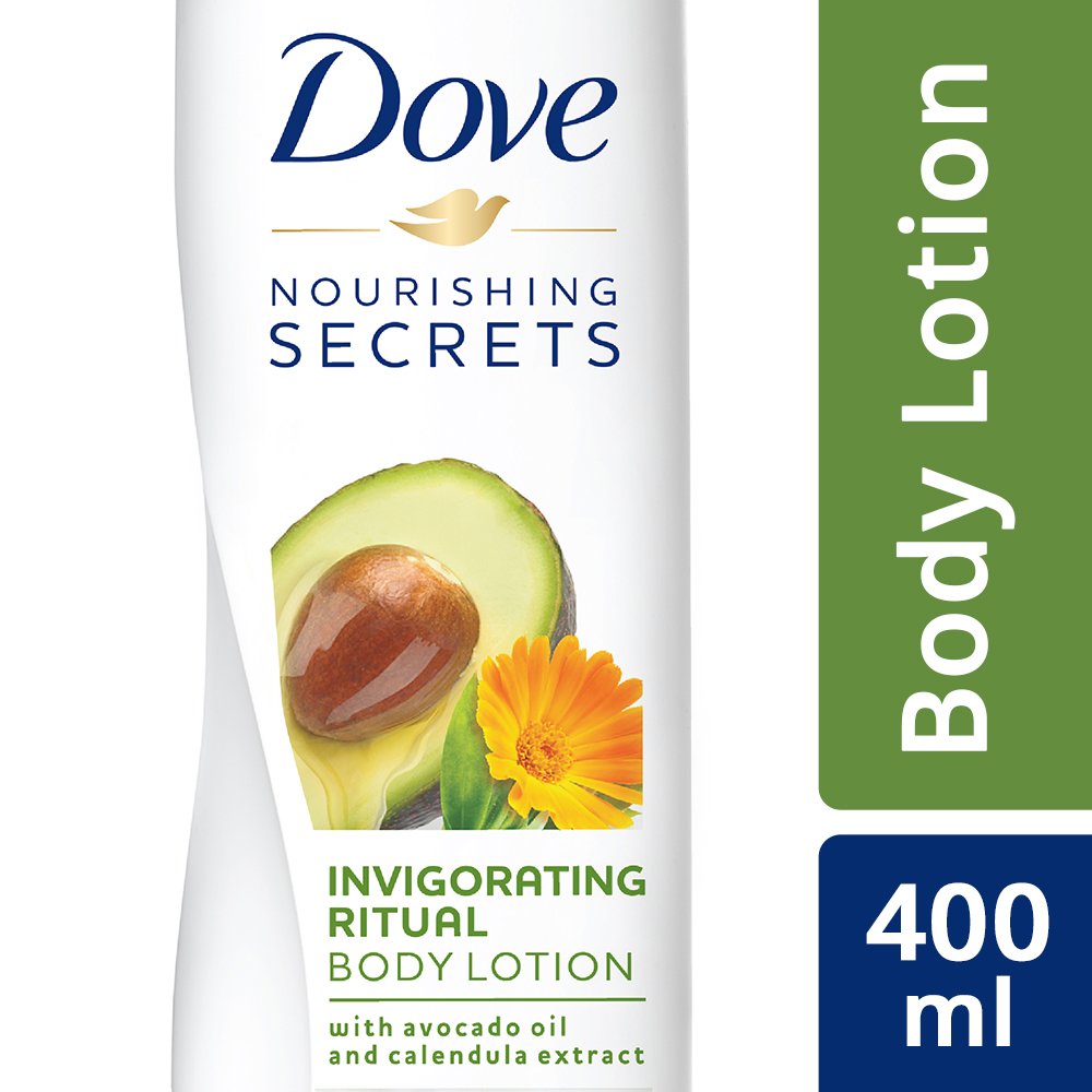 Dove Nourishing Secrets Invigorating Ritual Avocado Oil & Calendula Body Lotion 400ml,8710908777394,