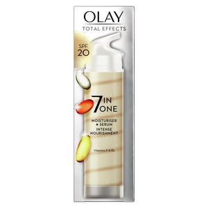 Olay Total Effects SPF 20 7-In-1 Moisturiser + Serum Intense Nourishment 40ml,5410076977963