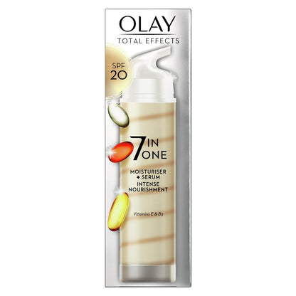 Olay Total Effects SPF 20 7-In-1 Moisturiser + Serum Intense Nourishment 40ml,5410076977963