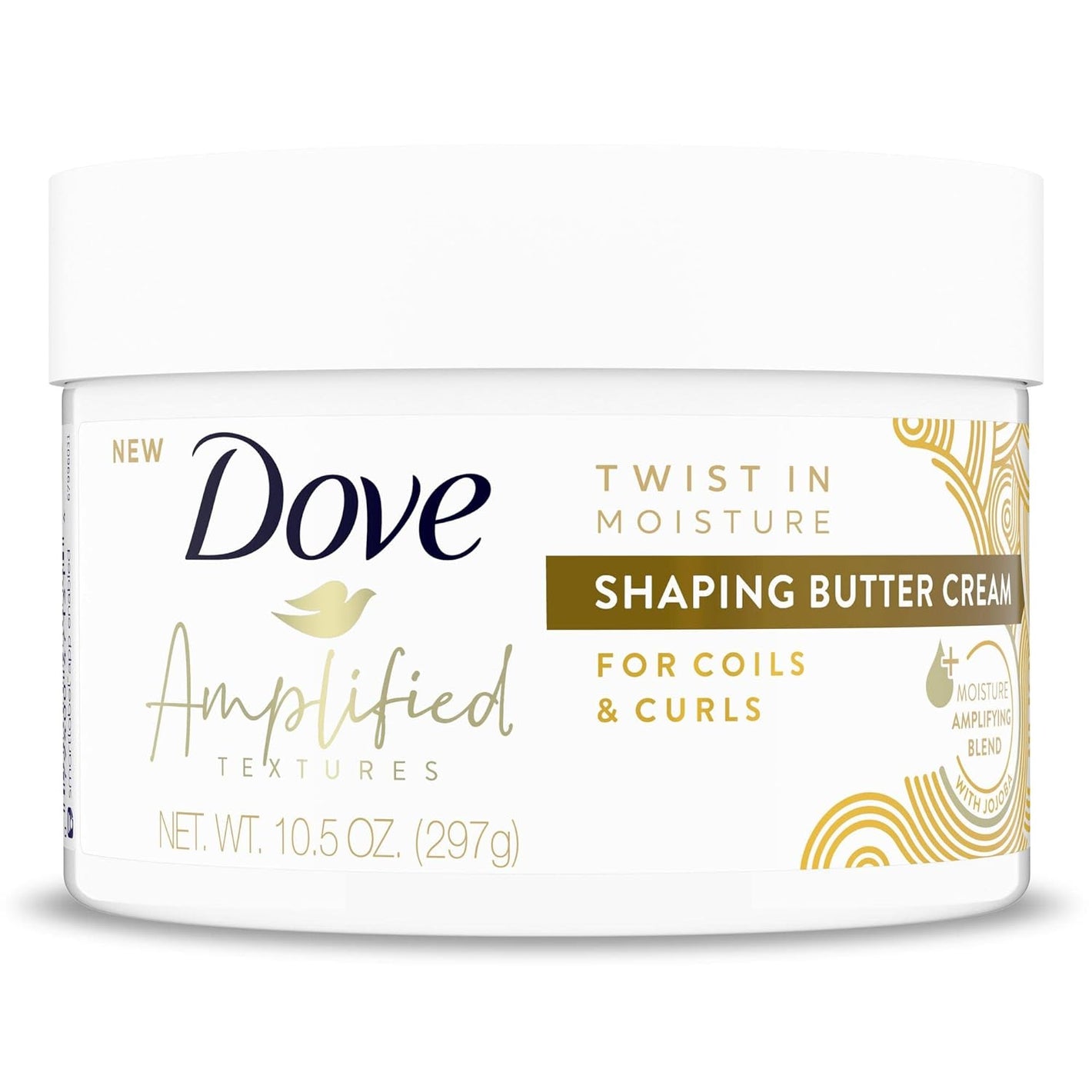 Dove Amplified Textures Twist In Moisture Shaping Butter Cream 297g