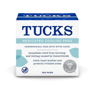 Tucks Medicated Cooling Pads 100 Count