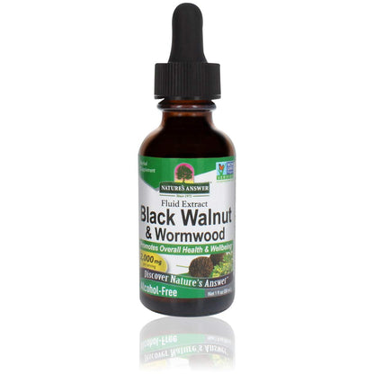 Nature's Answer Black Walnut & Wormwood 2,000mg Fluid Extract 30ml,083000008016