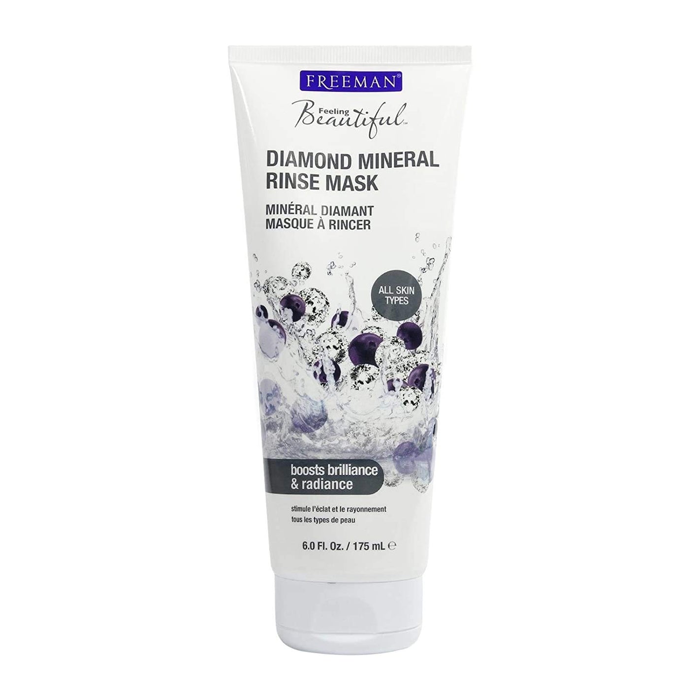 Freeman Feeling Beautiful Diamond Mineral Rinse Mask For All Skin Types 175ml,072151461030
