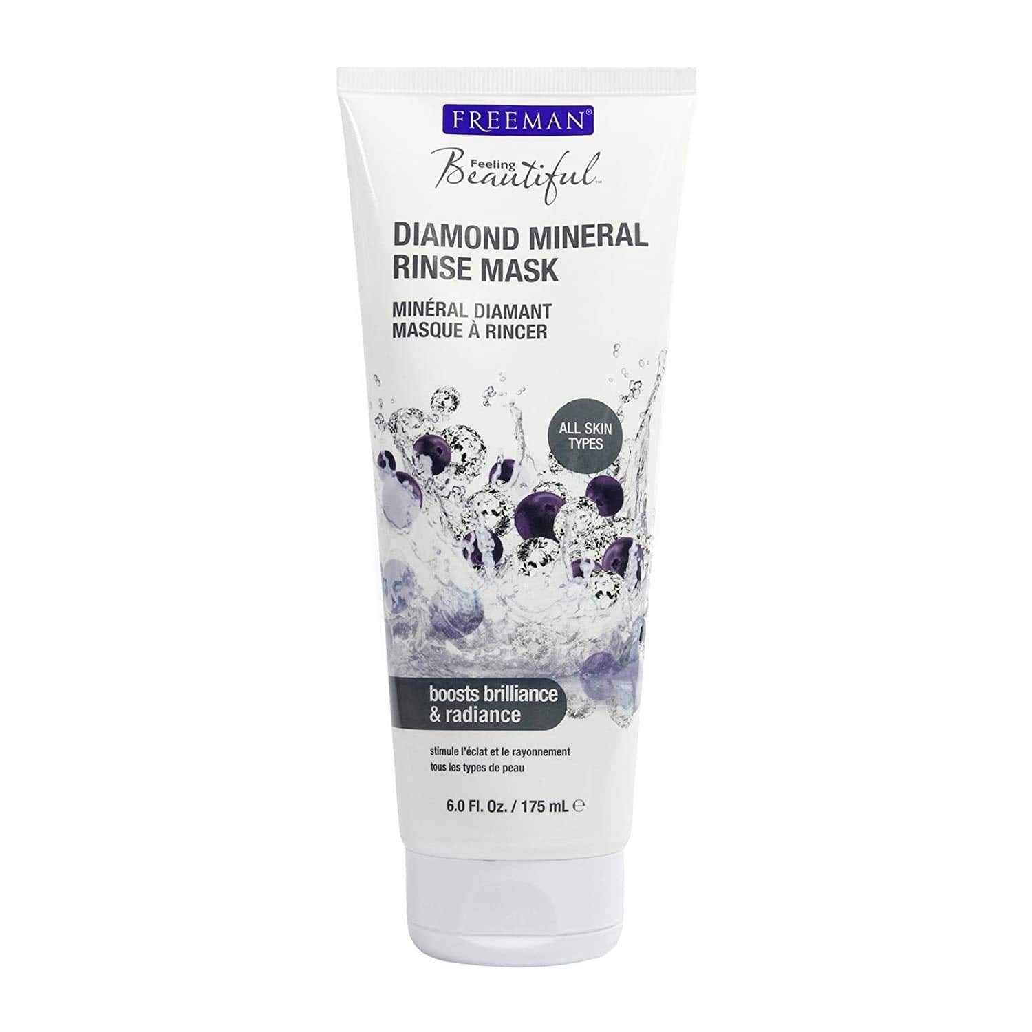 Freeman Feeling Beautiful Diamond Mineral Rinse Mask For All Skin Types 175ml,072151461030
