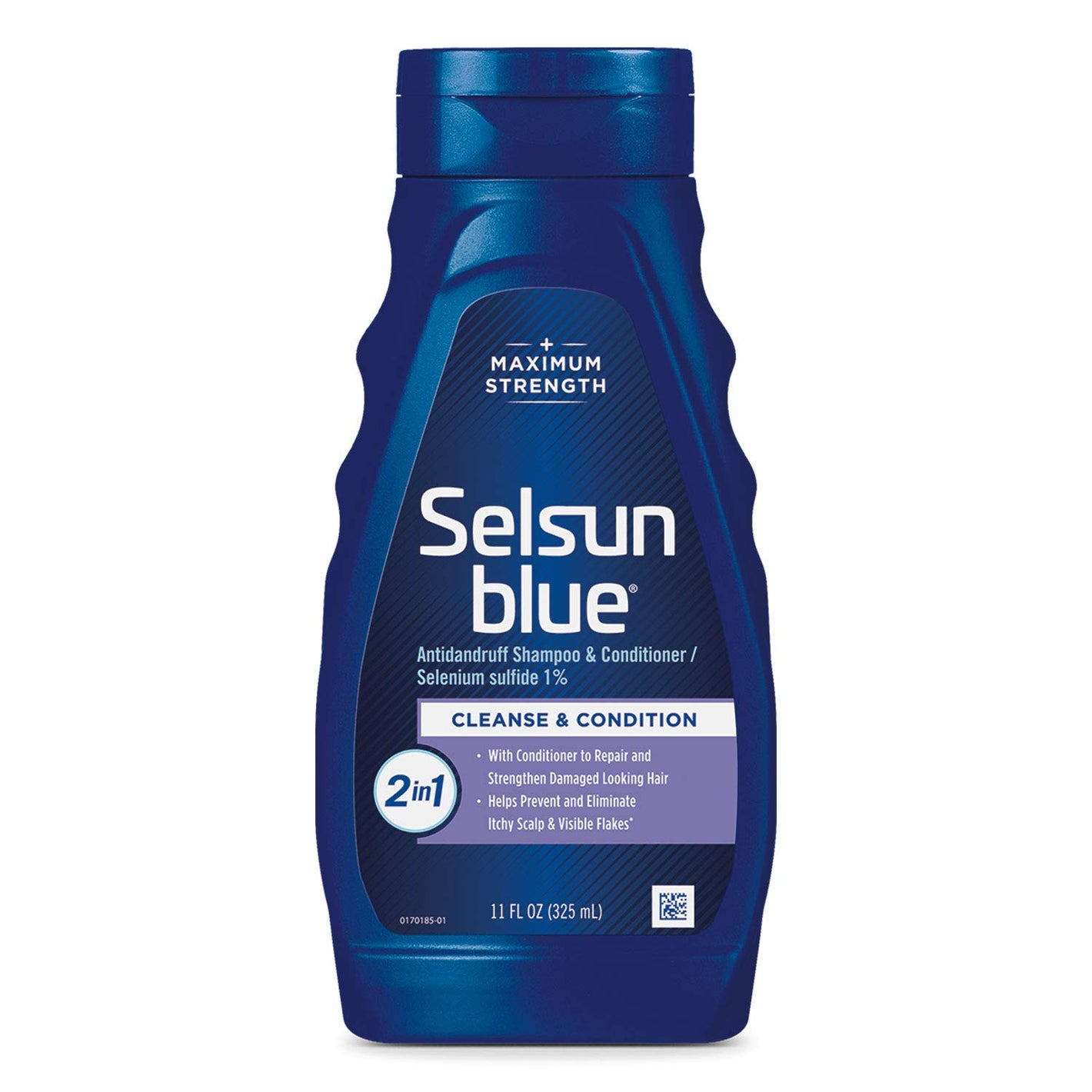 Selsun Blue Maximum Strength 2-In-1 Cleanse & Condition Anti-Dandruff Shampoo 325ml