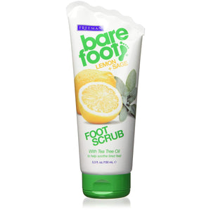 Freeman Bare Foot Lemon + Sage Tea Tree Oil Foot Scrub 150ml