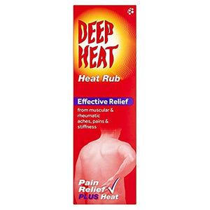 Deep Heat Effective Relief Heat Rub Cream 100g