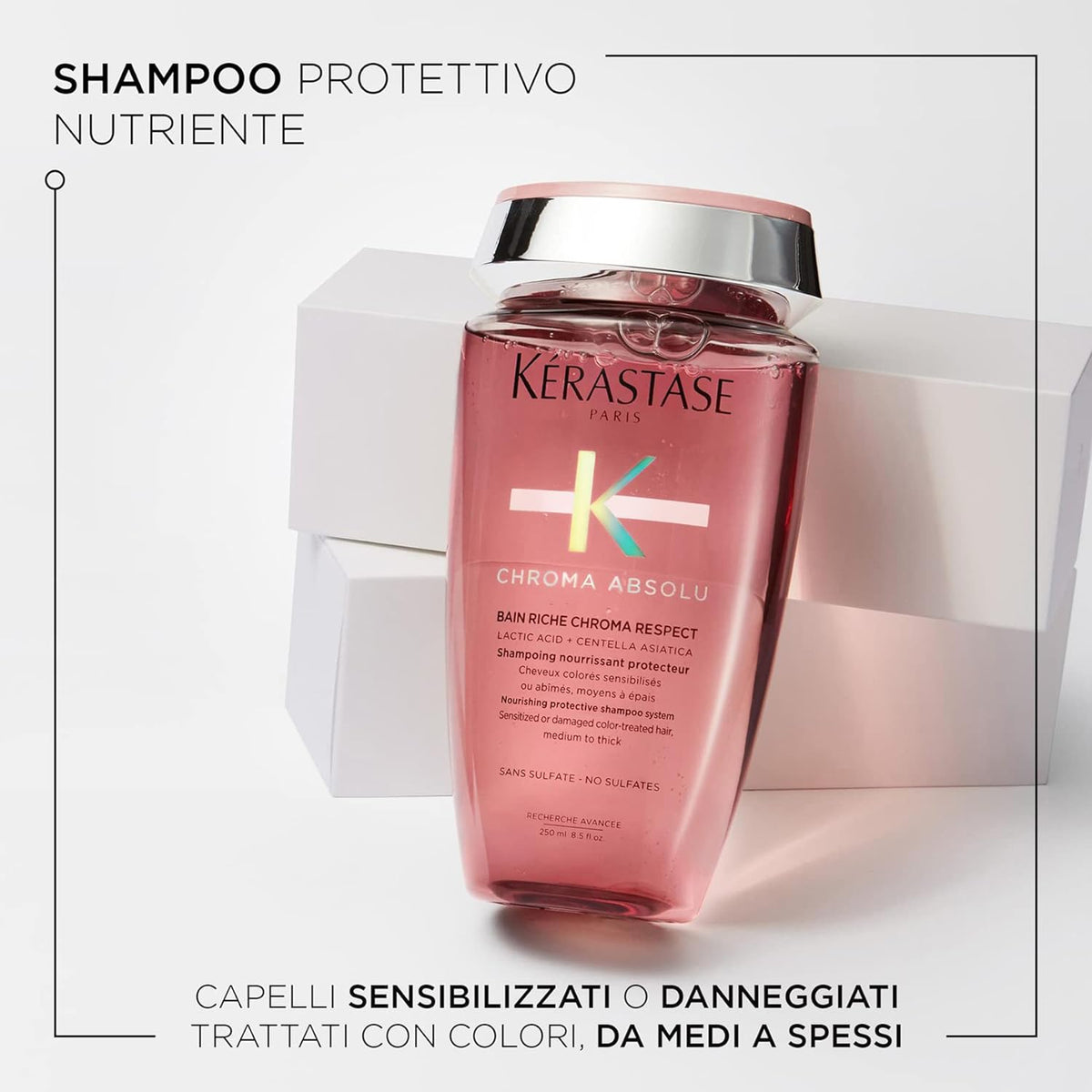 Kerastase Chroma Absolu Bain Riche Chroma Respect Shampoo 250ml,3474637059248