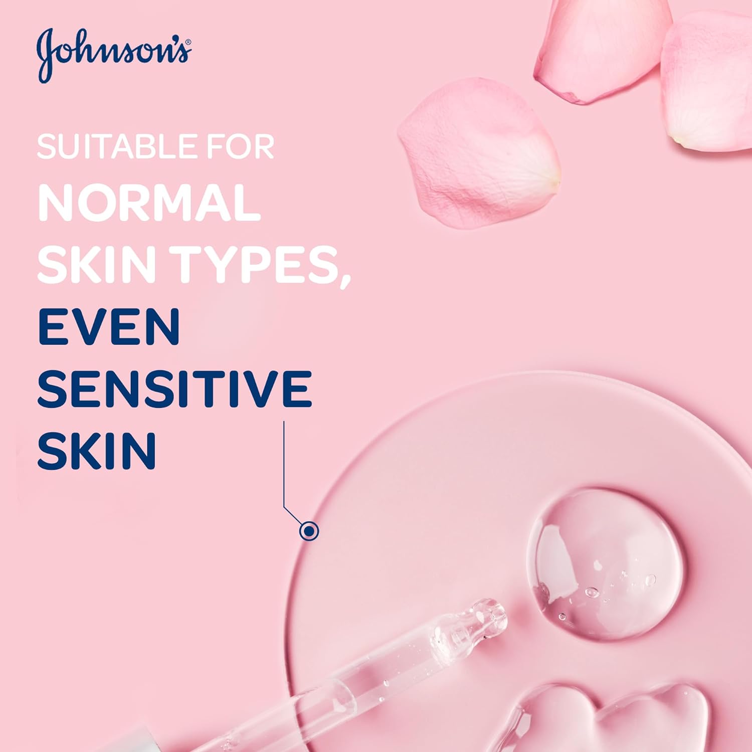 Johnson's Fresh Hydration Rose-Infused Micellar Cleansing Water For Normal Skin 400ml,3574661450964,