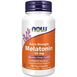 Now Foods Extra Strength Melatonin 10mg 100 Veg Capsules