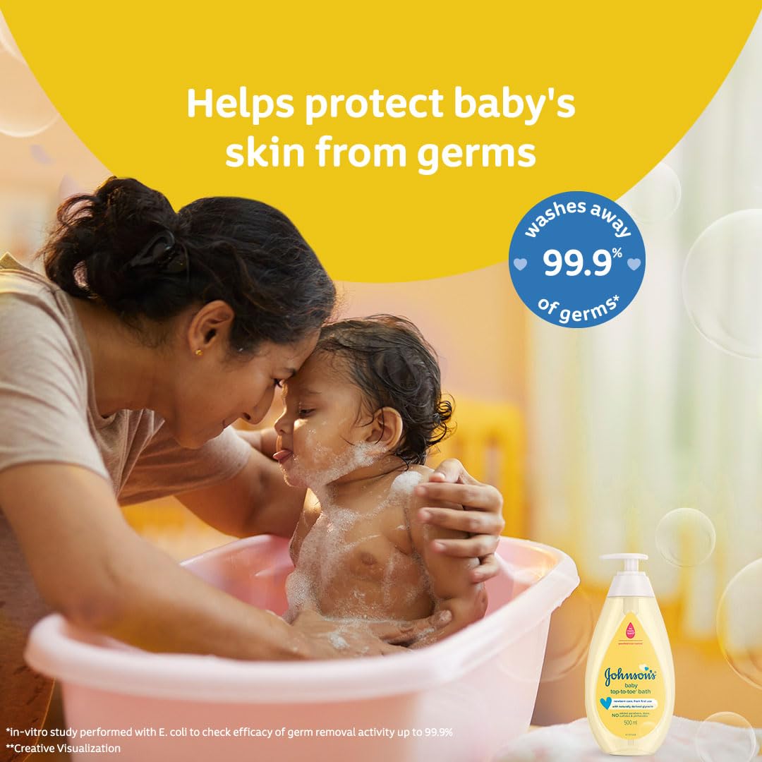 Johnson's Baby Top-To-Toe Bath & Wash,8850007090236,