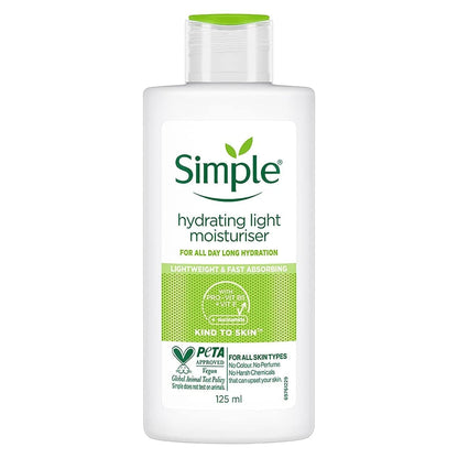 Simple Kind To Skin Pro-Vit B5+Vit E Hydrating Light Moisturizer 125ml