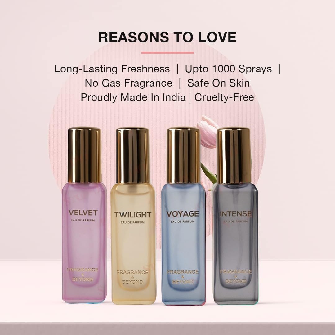 Fragrance & Beyond Perfume Gift Set For Men & Women (Pack Of 4) 20ml Each,769807195684