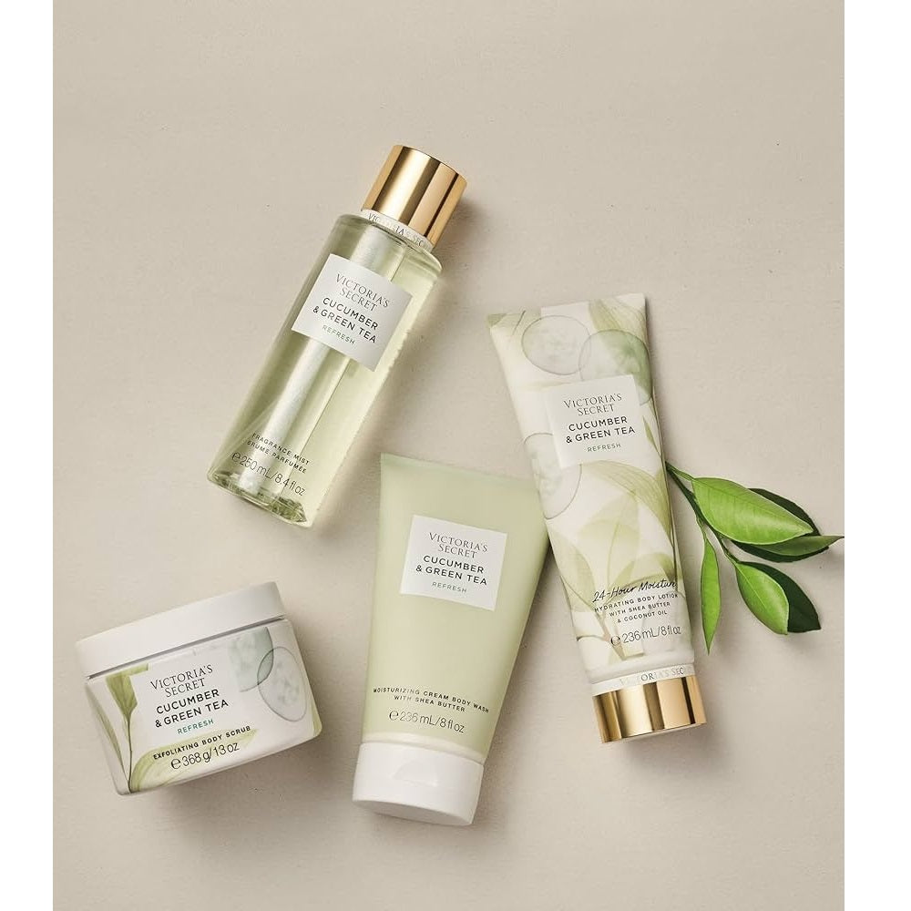 Victoria's Secret Cucumber & Green Tea Refresh Exfoliating Body Scrub 368g,667553848192