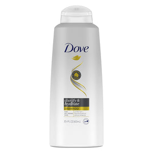 Dove Clarify & Hydrate Charcoal Powder Shampoo 603ml,079400468611,