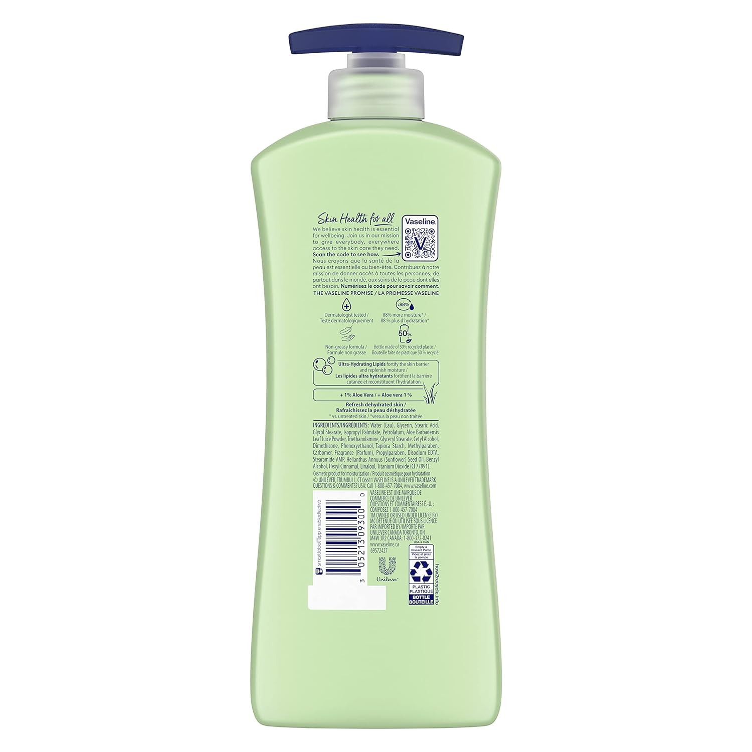 Vaseline Intensive Care Soothing Hydration Body Lotion 600ml,305213093000