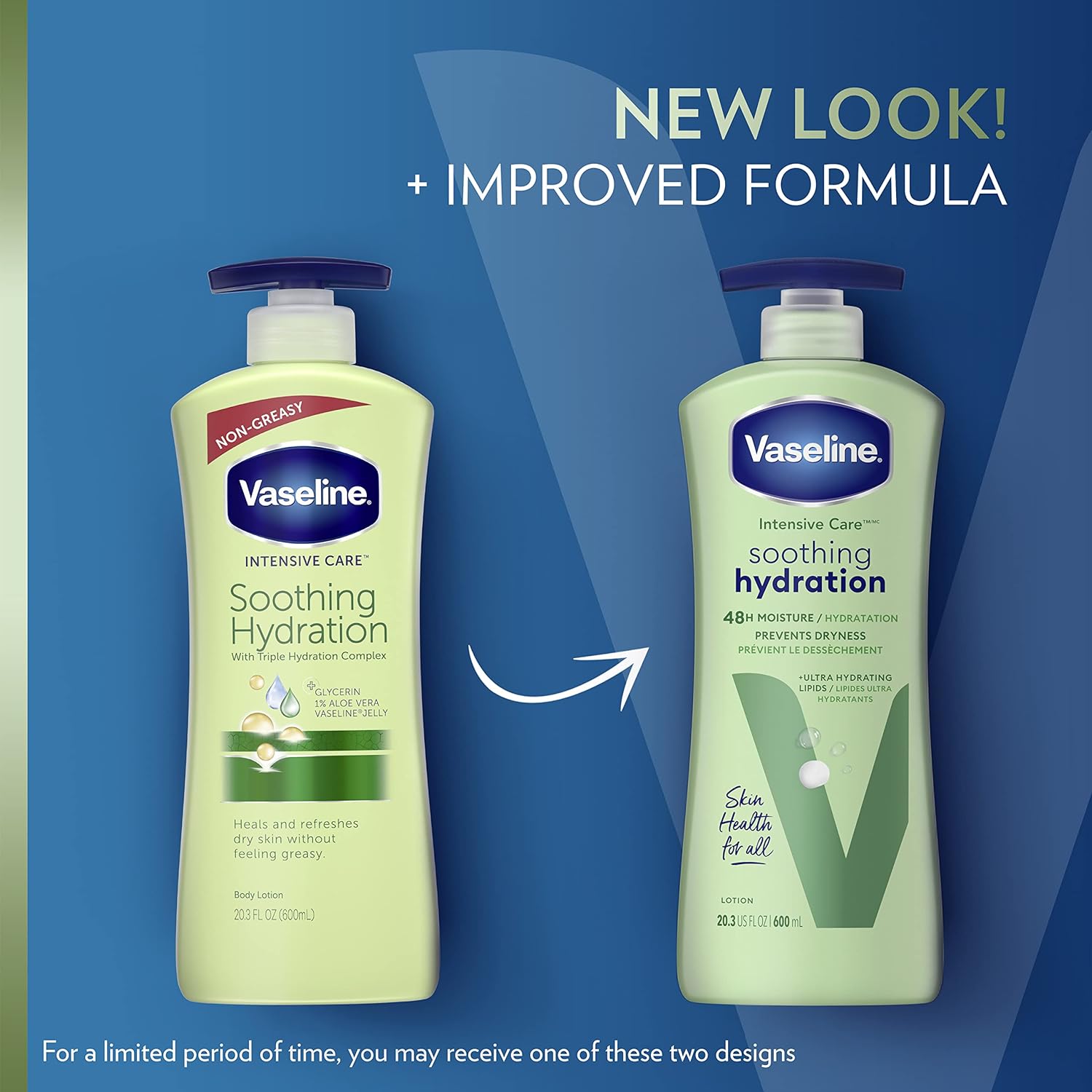Vaseline Intensive Care Soothing Hydration Body Lotion 600ml,305213093000