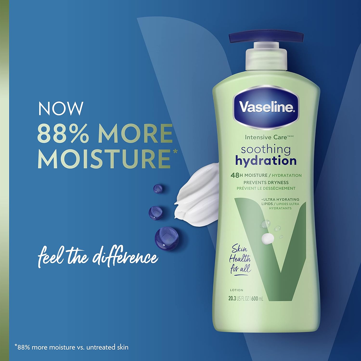 Vaseline Intensive Care Soothing Hydration Body Lotion 600ml,305213093000