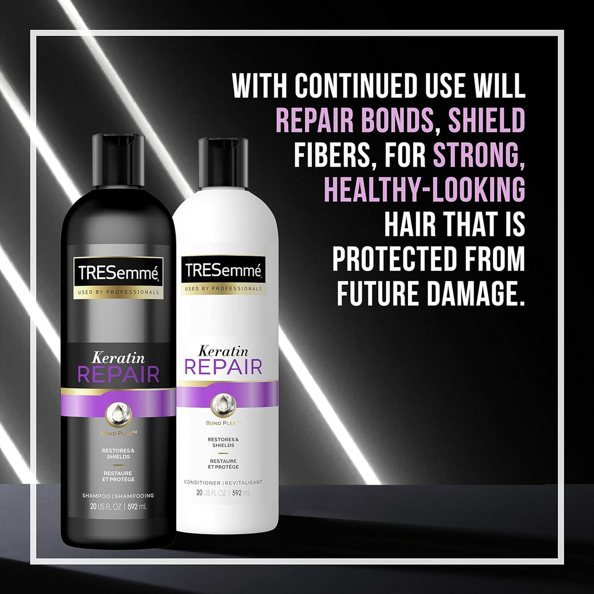 Tresemme Pro Collection Keratin Repair Shampoo 592ml,022400007779