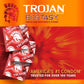 Trojan Ecstasy Ultra Ribbed Lubricated Latex Condoms 10 Count